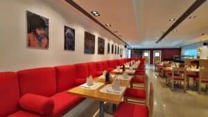 Pomodoro inside seating Italian restaurant in sharm el sheikh